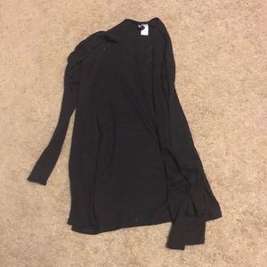 Black cardigan
